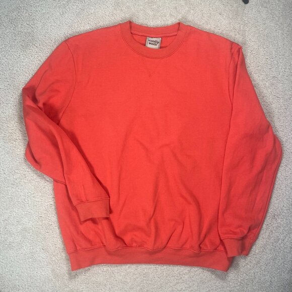 Scandia Woods Crewneck Sweatshirt Coral Size XL - Picture 1 of 9